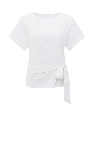 Yaya 01-709093-506 t-shirt knoop