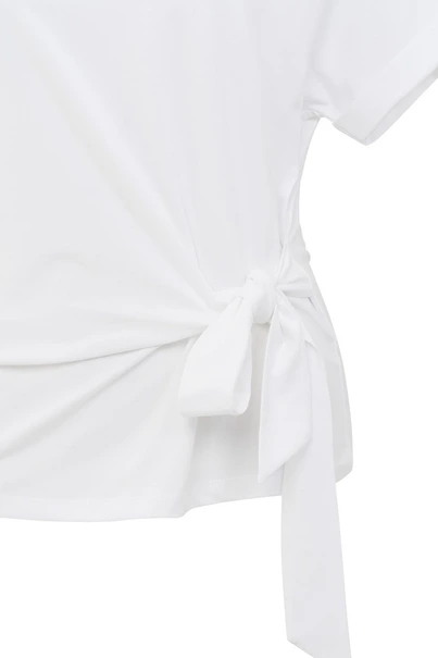 Yaya 01-709093-506 t-shirt knoop