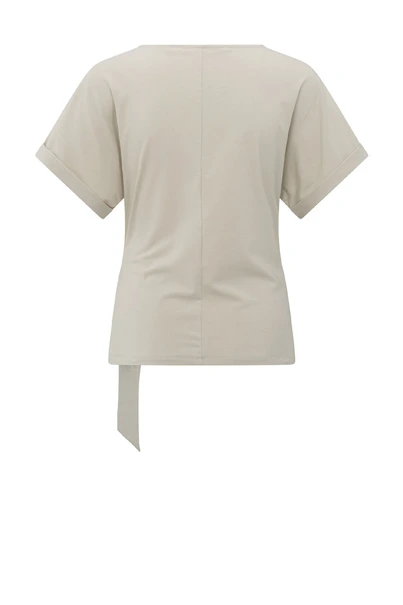 Yaya 01-709093-506 t-shirt knoop