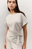 Yaya 01-709093-506 t-shirt knoop