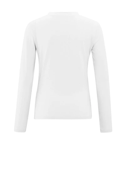 Yaya 01-709258-502 t-shirt v-hals