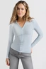 Yaya 01-709258-502 t-shirt v-hals