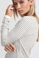 Yaya 01-709273-502 streep t-shirt