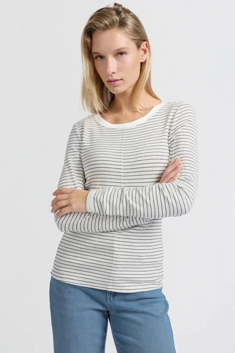Yaya 01-709273-502 streep t-shirt