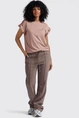 Yaya 01-719069-505 t-shirt rol up