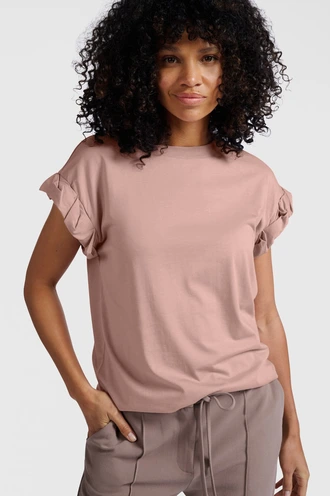 Yaya 01-719069-505 t-shirt rol up