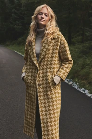 Yaya 02-011009-309 coat lang ruit