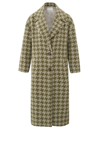 Yaya 02-011009-309 coat lang ruit